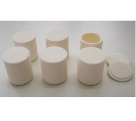 Cadinho Cilindrico De Alumina - 62 X 54 MM - 120 ML